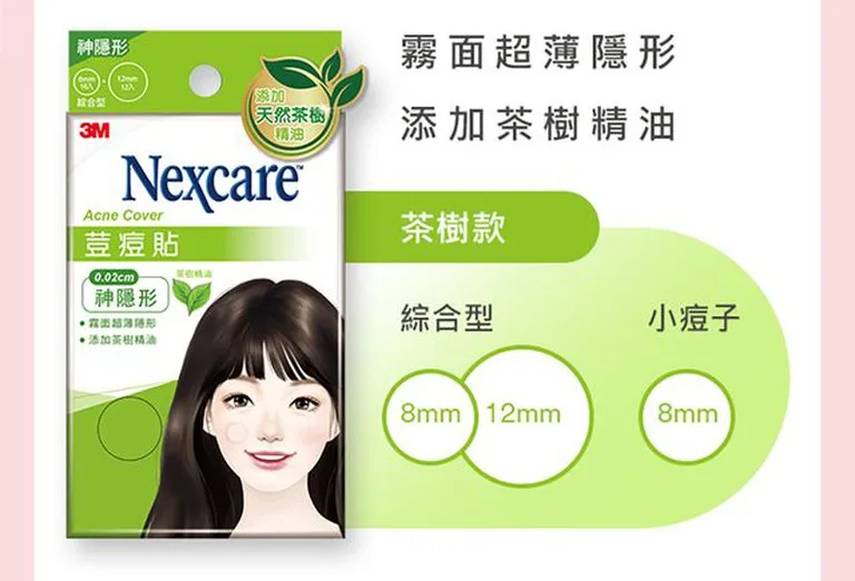 3M Nexcare 荳痘隱形貼 痘痘貼 