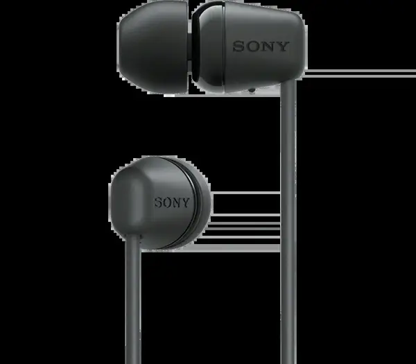 Sony WI-C100 wireless earphones battery life sound quality 